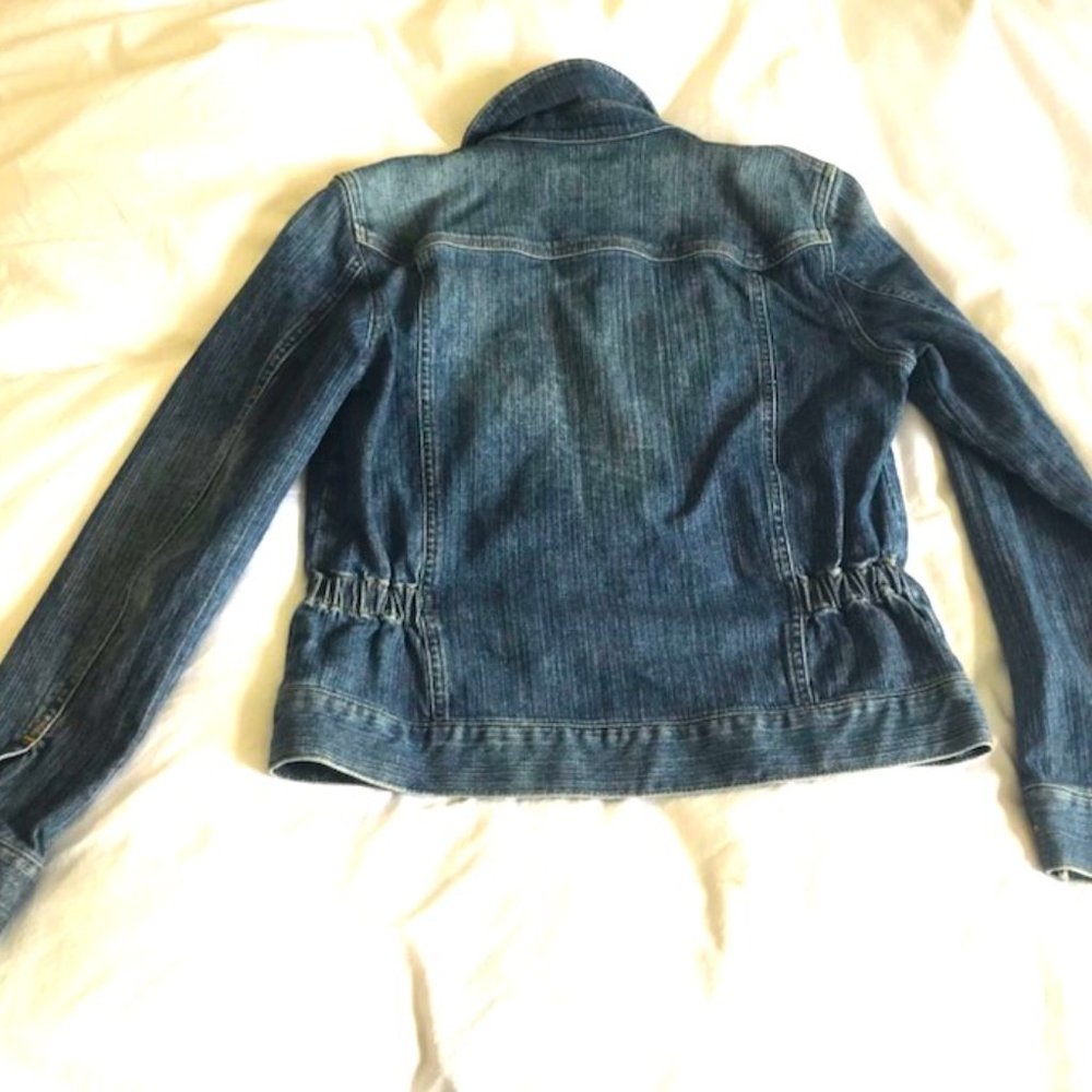Jones NY Sport Stretch Denim Jacket Small - Picture 4 of 4